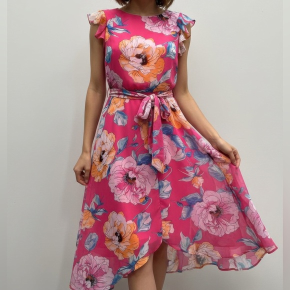 Shannel’s Closet Dresses & Skirts - Shelby & Palmer Floral Ruffled Dress